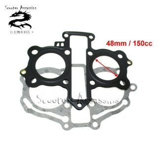 150cc 48mm BIG BORE TOP + END GASKETS for AJS DD125e DD125 , UK STOCK