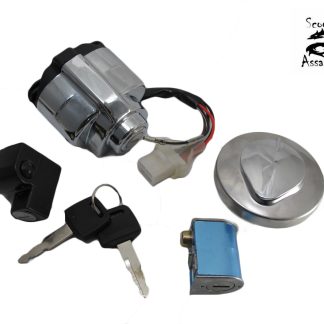 IGNITION FUEL CAP LOCK SET for AJS Regal Raptor DD 125E DD250E