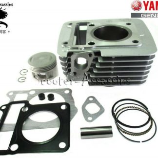 New 150cc (140cc) 57.4mm BIG BORE CYLINDER KIT for YAMAHA YBR 125