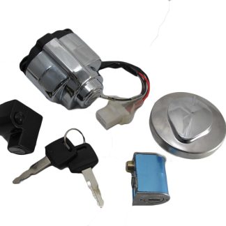 IGNITION FUEL CAP LOCK SET for AJS Regal Raptor DD 125E DD250E