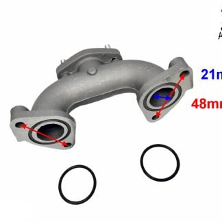 SINGLE CARB INTAKE MANIFOLD for AJS DD125E Mk1