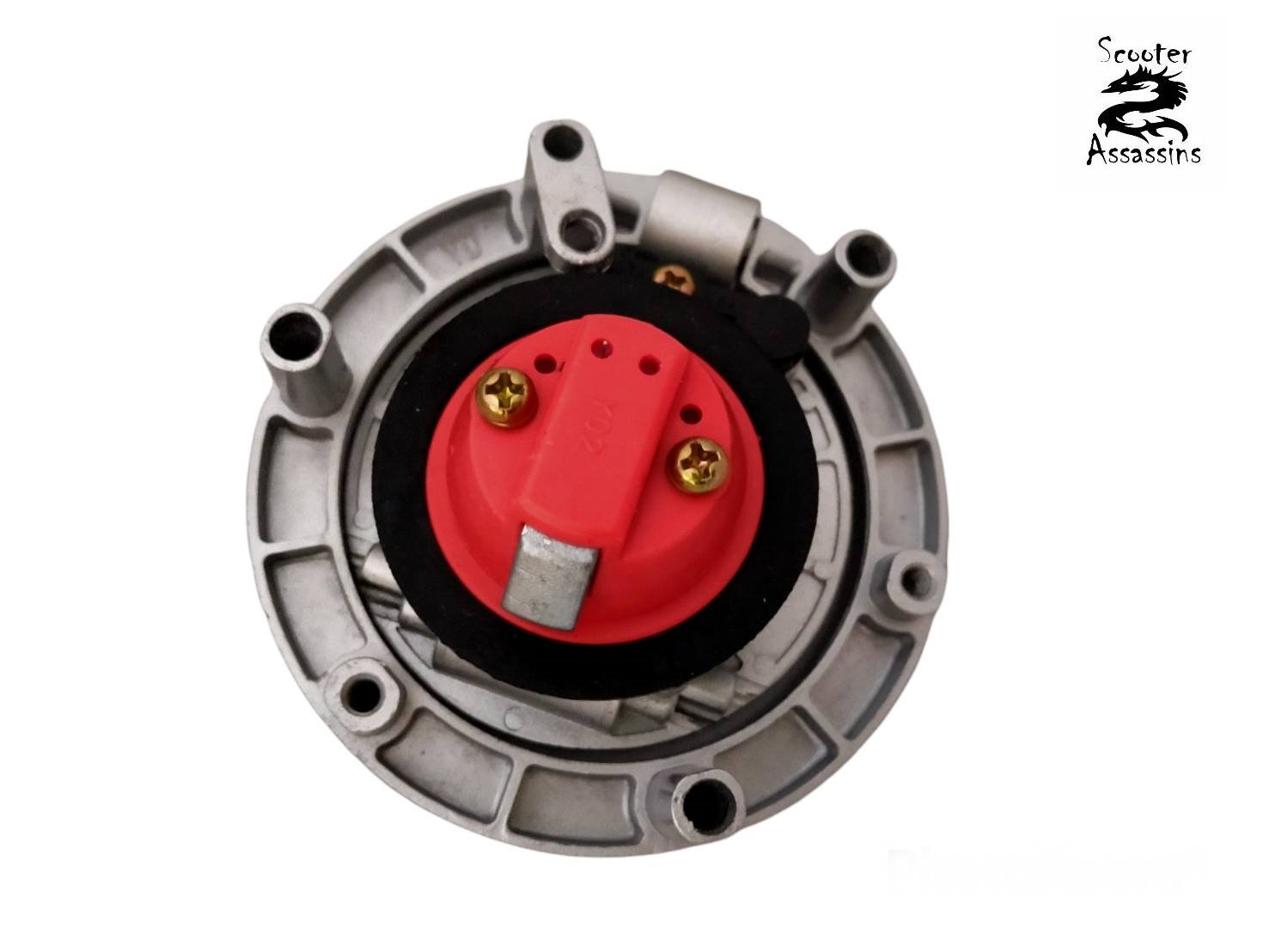 6 Bolts LOCKING FUEL CAP for KSR Moto Code 125 Keeway RKV RKS 125 WORX 125 - Image 2