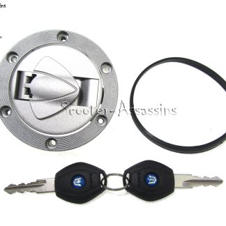 6 Bolts LOCKING FUEL CAP for KSR Moto Code 125 Keeway RKV RKS 125 WORX 125