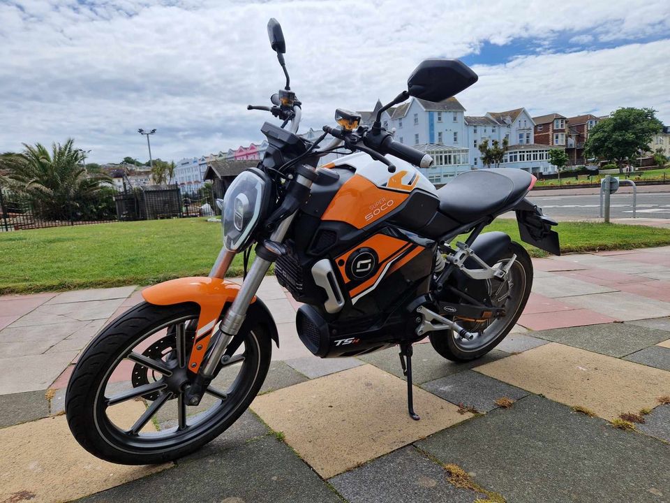SUPER SOCO TSX ELECTRIC MOTORCYCLE (50cc equivelent) 2022 - Image 7
