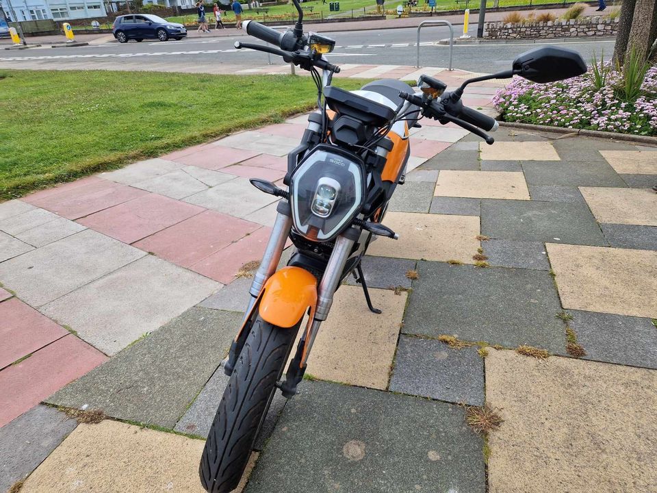 SUPER SOCO TSX ELECTRIC MOTORCYCLE (50cc equivelent) 2022 - Image 8