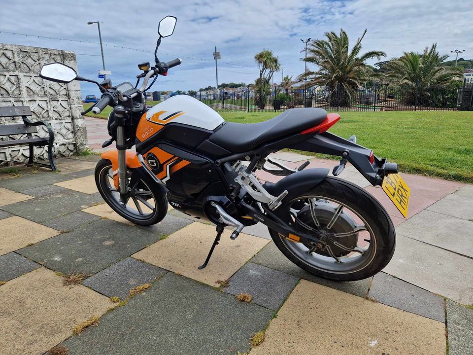 SUPER SOCO TSX ELECTRIC MOTORCYCLE (50cc equivelent) 2022 - Image 6