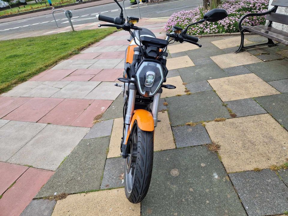 SUPER SOCO TSX ELECTRIC MOTORCYCLE (50cc equivelent) 2022 - Image 3